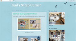 Desktop Screenshot of gailsscrapcorner.blogspot.com