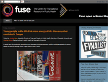 Tablet Screenshot of fuseopenscienceblog.blogspot.com