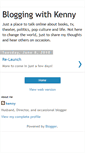 Mobile Screenshot of bloggingwithkenny.blogspot.com