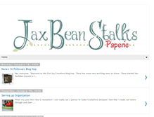 Tablet Screenshot of jaxbeanstalks.blogspot.com