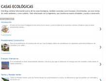 Tablet Screenshot of casas-ecologicas.blogspot.com