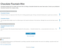Tablet Screenshot of chocolatefountainhire.blogspot.com