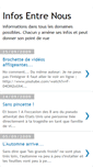 Mobile Screenshot of infos-entre-nous.blogspot.com