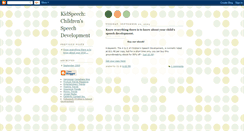 Desktop Screenshot of kidspeech.blogspot.com