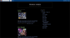 Desktop Screenshot of frikikvideo.blogspot.com