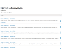 Tablet Screenshot of ngayonsakasaysayan.blogspot.com