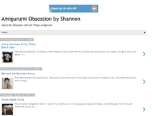 Tablet Screenshot of amigurumiobsessionbyshannon.blogspot.com
