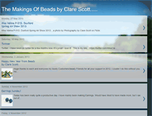 Tablet Screenshot of beadsbyclarescott.blogspot.com