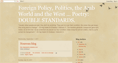 Desktop Screenshot of foreignpolicyanalysis.blogspot.com