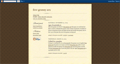 Desktop Screenshot of free-granny-sex1985.blogspot.com