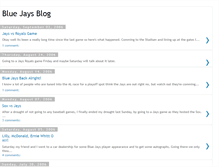Tablet Screenshot of bluejaysandmore.blogspot.com
