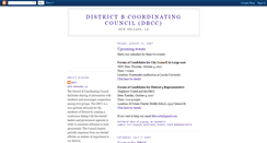 Desktop Screenshot of dbccnola.blogspot.com