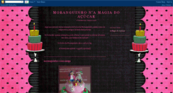 Desktop Screenshot of amagiadoacucarmoranguinho.blogspot.com