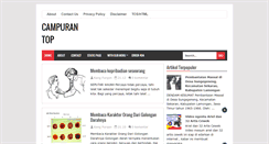 Desktop Screenshot of campurantop.blogspot.com