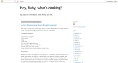 Desktop Screenshot of heybabywhatscooking.blogspot.com