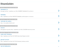 Tablet Screenshot of diosesgolden.blogspot.com