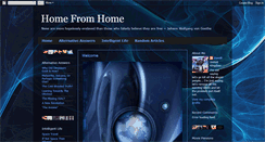Desktop Screenshot of homefromhome.blogspot.com