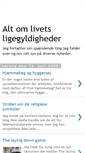 Mobile Screenshot of ligegyldigheden.blogspot.com