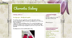 Desktop Screenshot of charentessalong.blogspot.com