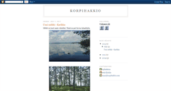 Desktop Screenshot of korpihakkio.blogspot.com