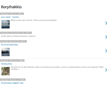 Tablet Screenshot of korpihakkio.blogspot.com