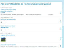 Tablet Screenshot of agrupacioninstaladorespaneles.blogspot.com