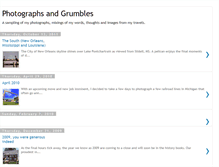 Tablet Screenshot of photographsandgrumbles.blogspot.com