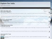 Tablet Screenshot of exploreourindia.blogspot.com