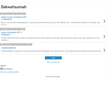 Tablet Screenshot of dakwahsunnah.blogspot.com