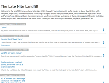 Tablet Screenshot of latenitelandfill.blogspot.com