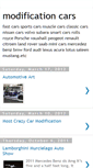 Mobile Screenshot of modificationcarsnow.blogspot.com