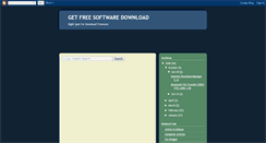 Desktop Screenshot of e-freesoft.blogspot.com
