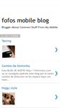 Mobile Screenshot of fofosmob.blogspot.com