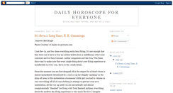 Desktop Screenshot of everyoneshoroscope.blogspot.com