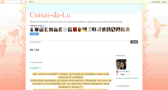 Desktop Screenshot of luciana-coisas-da-lu.blogspot.com