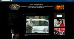 Desktop Screenshot of gran-torino-trailer.blogspot.com