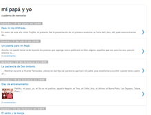 Tablet Screenshot of cuadernodememorias1.blogspot.com