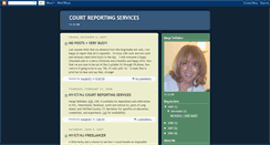 Desktop Screenshot of courtreportingservices.blogspot.com