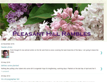 Tablet Screenshot of pleasanthillramblings.blogspot.com