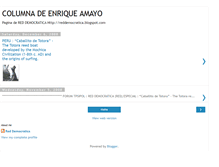 Tablet Screenshot of enriqueamayo.blogspot.com
