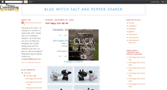 Desktop Screenshot of bluewitchsaltandpeppershaker.blogspot.com