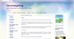 Desktop Screenshot of fairyhedgehog.blogspot.com