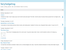 Tablet Screenshot of fairyhedgehog.blogspot.com