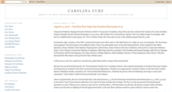 Desktop Screenshot of carolinafury.blogspot.com