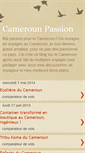 Mobile Screenshot of info-cameroun.blogspot.com
