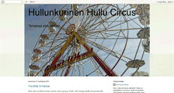 Desktop Screenshot of hullusirkus.blogspot.com