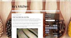 Desktop Screenshot of kyskitchen.blogspot.com