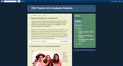 Desktop Screenshot of hsutheatregrads.blogspot.com