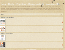 Tablet Screenshot of dorotycorretora.blogspot.com
