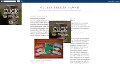 Desktop Screenshot of glutenfreeinhawaii.blogspot.com